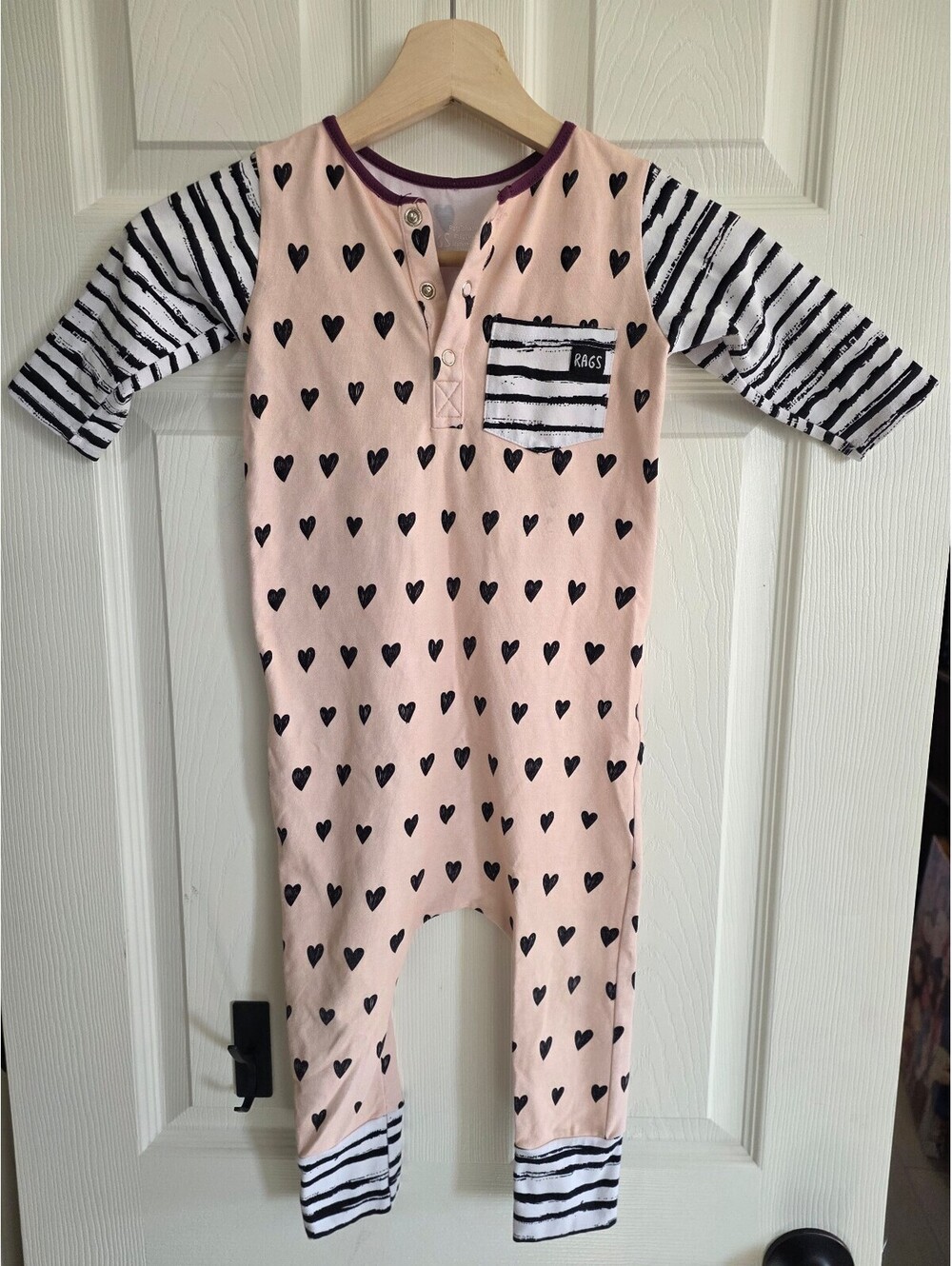 RAGS to Raches 3/4T long sleeve outfit